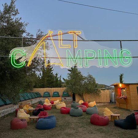 Alt Camping Hotell Dhërmi Exteriör bild